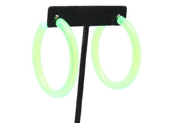 Neon Open Hoop Earrings (2 COLORS)