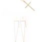 Oversized Cross Pendant Necklace (2 COLORS)